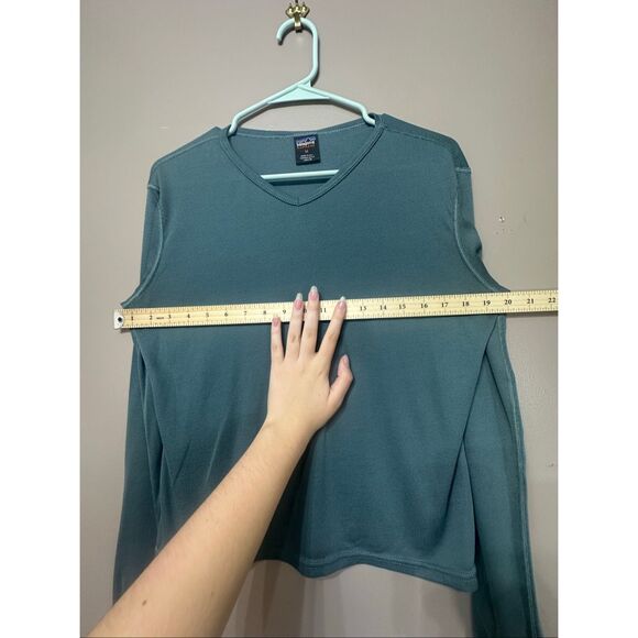 Patagonia Sea Moss Base Layer Long Sleeve Women's Shirt Medium - Picture 6 of 10